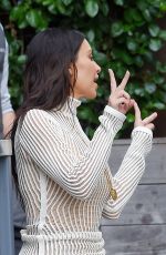 KIM KARDASHIAN Leaves Her Hotel in New York 10/07/2016