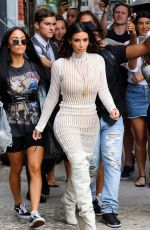 KIM KARDASHIAN Leaves Her Hotel in New York 10/07/2016