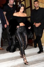 KIM KARDASHIAN Night Out in Paris 09/30/2016