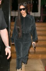KIM KARDASHIAN Out Shopping in Paris 10/01/2016