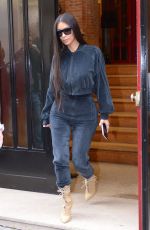 KIM KARDASHIAN Out Shopping in Paris 10/01/2016