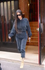 KIM KARDASHIAN Out Shopping in Paris 10/01/2016