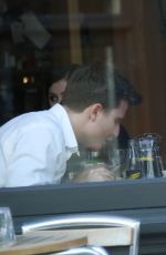 KIMBERLEY GARNER Out for Lunch in London 10/05/2016