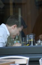 KIMBERLEY GARNER Out for Lunch in London 10/05/2016