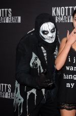 KIRA KOSARIN at Knott’s Scary Farm Opening Night in Buena Patk 09/30/2016