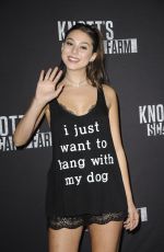 KIRA KOSARIN at Knott’s Scary Farm Opening Night in Buena Patk 09/30/2016
