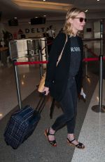 KIRSTEN DUNST at Los Angeles Intenational Airport 10/23/2016
