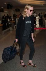 KIRSTEN DUNST at Los Angeles Intenational Airport 10/23/2016