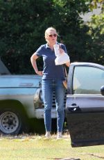 KIRSTEN DUNST in Jeans Out in Los Angeles 10/14/2016