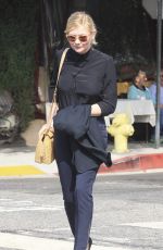 KIRSTEN DUNST Leaves Picolino Restaurant in Beverly Hills 10/12/2016