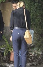 KIRSTEN DUNST Leaves Picolino Restaurant in Beverly Hills 10/12/2016
