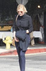KIRSTEN DUNST Leaves Picolino Restaurant in Beverly Hills 10/12/2016