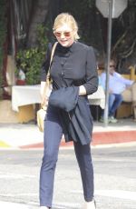 KIRSTEN DUNST Leaves Picolino Restaurant in Beverly Hills 10/12/2016