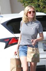 KIRSTEN DUNST Out and About in Los Angeles 10/13/2016