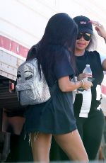 KOURTNEY KARDASHIAN and BLAC CHYNA at a Pumpkin Patch in Calabasas 10/14/2016