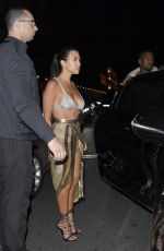 KOURTNEY KARDASHIAN at Balmain Aftershow Party in Paris 09/29/2016