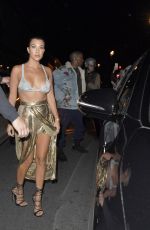 KOURTNEY KARDASHIAN at Balmain Aftershow Party in Paris 09/29/2016