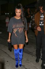 KOURTNEY KARDASHIAN Night Out in Inglewood 10/27/2016
