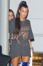 KOURTNEY KARDASHIAN Night Out in Inglewood 10/27/2016