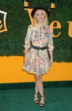 KRISTEN BELL at Veuve Clicquot Polo Classic in Los Angeles 10/15/2016