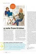 KRISTEN BELL in Parents Magazine, November 2016