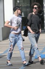 KRISTEN STEWART and ST VINCENT Out and About in Los Angeles 10/22/2016