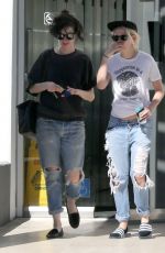 KRISTEN STEWART and ST VINCENT Out and About in Los Angeles 10/22/2016