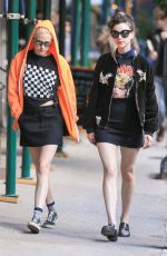 KRISTEN STEWART and ST VINCENT Out in New York 10/05/2016