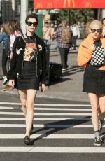 KRISTEN STEWART and ST VINCENT Out in New York 10/05/2016