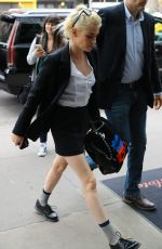KRISTEN STEWART Arrives at Her Hotel in New York 10/04/2016