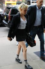 KRISTEN STEWART Arrives at Her Hotel in New York 10/04/2016