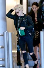 KRISTEN STEWART at Airport in Paris 10/12/2016