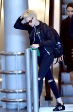 KRISTEN STEWART at Airport in Paris 10/12/2016