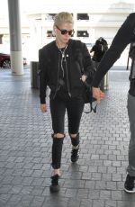 KRISTEN STEWART at LAX Airport in Los Angeles 10/11/2016