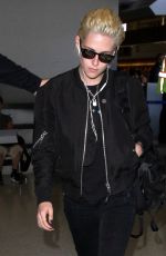 KRISTEN STEWART at LAX Airport in Los Angeles 10/11/2016