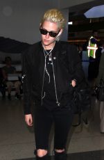 KRISTEN STEWART at LAX Airport in Los Angeles 10/11/2016