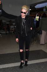 KRISTEN STEWART at LAX Airport in Los Angeles 10/11/2016
