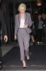 KRISTEN STEWART Leaves Her Hotel in New York 10/05/2016