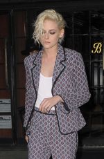 KRISTEN STEWART Leaves Her Hotel in New York 10/05/2016