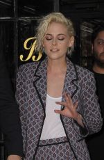 KRISTEN STEWART Leaves Her Hotel in New York 10/05/2016