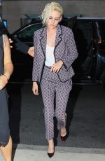 KRISTEN STEWART Leaves Her Hotel in New York 10/05/2016