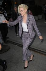 KRISTEN STEWART Leaves Her Hotel in New York 10/05/2016