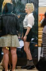 KRISTEN STEWART on the Set of 