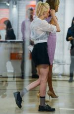KRISTEN STEWART on the Set of 