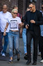 KRISTEN STEWART Out and About in New York 10/06/2016