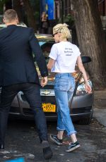 KRISTEN STEWART Out and About in New York 10/06/2016