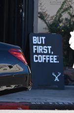 KRISTIN CAVALLARI Out for Coffee in Beverly Hills 10/08/2016