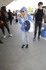 KRISTIN CHENOWETH at LAX Airport in Los Angeles 10/07/2016