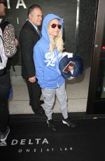 KRISTIN CHENOWETH at LAX Airport in Los Angeles 10/07/2016