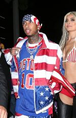 KYLIE JENNER as X-tina Party at Bootsy Bellows in Los Angeles 10/29/2016